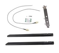 Carte WiFi de 1800 Mbps M.2, Carte Wi -FI RTL8852 GE Bow LAFENCE pour Multi Place (Support d'antennes externes)