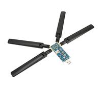 Carte WiFi DONGLE 5G USB3.1 à M.2 clé B Alliage d'aluminium 4 Antennes Extension DONGLE 5G pour Internet