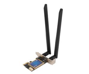 Carte WiFi PCIe, 1200Mbps 2.4G 5G Bluetooth4.0, Adaptateur de Carte Réseau sans Fil à Double Antenne 8DB, pour 7 8 10 11