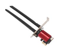 Carte WiFi PCIe pour Ordinateur de Bureau, BT4.1,802.11a, Adaptateur sans Fil Double Bande 1200Mbps 2.4Ghz et 5Ghz avec 2 Antennes 8dBi pour Windows 7 8 10