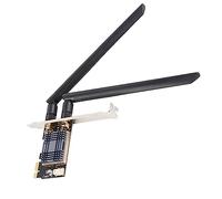 Carte WiFi PCIe pour PC, Carte Réseau Fil Double Bande 4.0, Carte Fil IEEE802.11a/B/G/N avec Faible Interférence de Signal Atheros AR5B22 300 Mbps