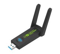 Carte WiFi pour Ordinateur de Bureau, antenne WiFi PC - Pièces PC - Adaptateur sans Fil, Adaptateur WiFi PC Haute Vitesse, connectivité Double Bande, expérience de Streaming et de Jeu Transparente