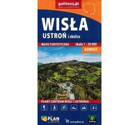 Carte - Wisła, Ustroń et environs 1:20 000