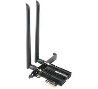 Carte WLAN PCIe WiFi 6 Bluetooth 5.2, Intel WiFi 6 AX200, jusqu'à 3000 Mbit/s PCIe WiFi 6, Carte réseau Wi-FI 5G/2.4G pour PC Windows 11/10 (64 Bits)