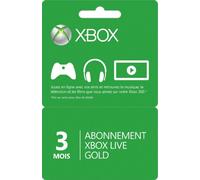 Carte Xbox 360 Live Gold 3 mois - Posa Cards