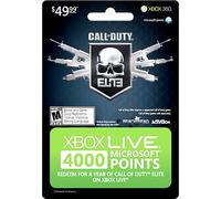 Carte Xbox Live 4000 points Call of Duty Elite