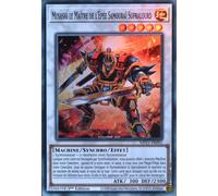 Carte Yu-Gi-Oh Mp21-Fr095 Musashi Le Maître De L'épée Samouraï Supralourd Super Rare Neuf Fr