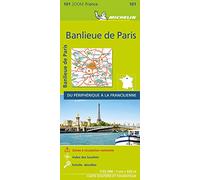 Carte Zoom Banlieue de Paris