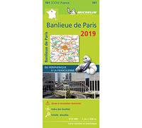Carte Zoom Banlieue de Paris 2019