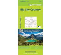 Michelin Carte Zoom Big Sky Countries – Échelle 1/1 267 000