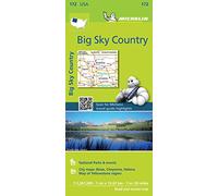 Carte Zoom Big Sky Countries