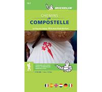 Carte ZOOM Chemins de Compostelle - Le Puy en Velay - St Jean Pied de Port