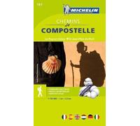 Carte ZOOM Chemins de Compostelle - Le Puy en Velay - St Jean Pied de Port de Collectif Michelin (2012) Broché