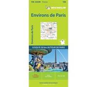 Carte Zoom Environs de Paris Collectif Michelin (Auteur)