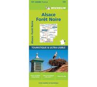 Collectif Michelin – Carte Zoom Forêt Noire, Alsace, Vallée du Rhin – Échelle 1:120 000 – Broché