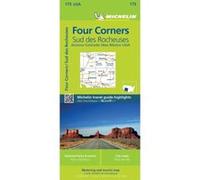 Carte Zoom Four Corners / Sud des rocheuses: Arizona-Colorado-New Mexico-Utah