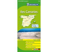 Carte ZOOM Iles des Canaries.
