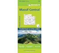 Carte Zoom Massif Central