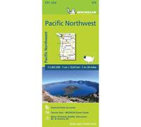 Carte Zoom Pacific Northwest, Pacifique Nord-Ouest - Echelle 1/1 267 000 - Collectif - Michelin Travel Partner - Atlas / carte