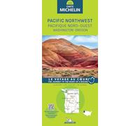 Carte Zoom Pacific NorthWest / Pacifique Nord-Ouest: Washington Oregon