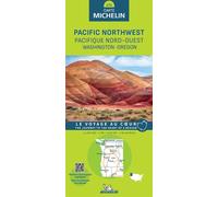 Carte Zoom Pacific NorthWest / Pacifique Nord-Ouest: Washington Oregon