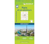 Michelin Carte Zoom Paris et ses alentours 2022