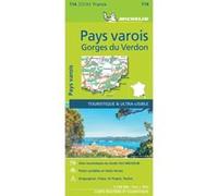 Carte Zoom Pays Varois, Gorges du Verdon Échelle 1/100 000 - Michelin - Michelin Travel Partner - broché - Atlas / carte