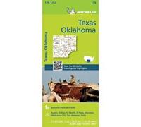 Carte Zoom Texas - Oklahoma