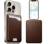 Carteira MagSafe NOMAD Couro c/Find My Castanho