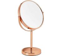Cartel Miroir Pied Or Rose