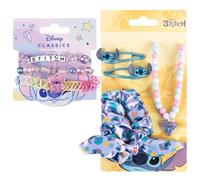 Cartelyn Stitch - Lilo et Stitch - Ensemble Accessoires enfants bijoux et cheveux - Bracelet d'amitié - Collier - Idée Cadeau Fille Stitch Fille