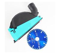 Carter Aspiration Meuleuse, Kit de protection anti-poussière universel 5 pouces/125 mm, outil de coupe à sec for meuleuse d'angle(Plus 5in Multi Disc)