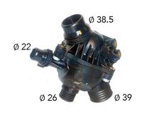 Carter avec calorstat pour Bmw Série 7 E65 et E66 (06/2004-07/2008)