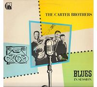 CARTER BROTHERS - BLUES IN SESSION LP (VINYL ALBUM) UK CHARLY 1981