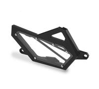 Carter Chaîne Couvercle Pignon Moteur Côté Gauche Moto Protection Chaîne En Aluminium CNC Pour Yamaha YZF-R3 YZFR3 Pour YZF R3 R25 MT25 MT03(Black)