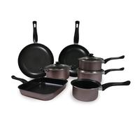 Carter & Clay Ensemble de 10 casseroles et poêles en or rose