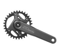 Shimano Cues U6000-1 Crankset Argenté 170 mm / 32t Black