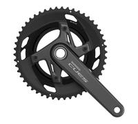 Shimano Cues Fc-u6040-2 9/10s Crankset Argenté 175 mm / 50/34t Black