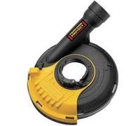 DEWALT DWE46150-XJ Carter de Polissage avec Aspiration - Pour Meuleuse DEWALT 115-125 mm - Fixation Sans Outil - Compatible avec Système AIRLOCK, Black