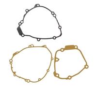 Carter de filtre à huile moteur de moto côté gauche et droit avec couvergle de générateur d'embrayage et de pompe à huile Joint compatible avec YZF-R1 2009-2014(Crankcase Gasket kit)