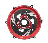 Carter de Protection Moteur Cache De Protection d'embrayage D'alternateur De Moteur De Moto, Accessoires pour Ducati pour Panigale 1100 V4 S pour Corse (2019-2020)(Rosso)