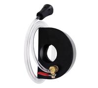 Carter de Protection pour Meuleuse D'angle, Sortie D'eau Réglable | Plastique et Acier Inoxydable, Format Compact Portable, Moins de Poussière et Étincelles, Atelier