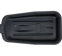 Carter de récupération d'huile moto BGS 9994 2L HDPE plat 73mm 380x212mm scoo...