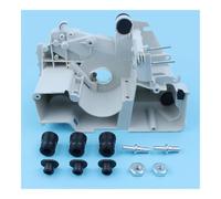 Carter de Vilebrequin, Jeu de tampons annulaires AV, kit d'écrous de Goujons de Barre, adapté au Carter de Moteur de tronçonneuse 018 MS180 017 MS170#1130 020 3002