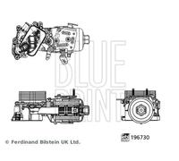 BLUE PRINT ADBP210219 Boîtier de filtre à huile