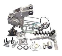 Carter moteur cyclo polini adapt. 103 sp complet avec support moteur