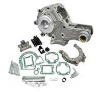 Carter Moteur Malossi Peugeot 103 SPX-RCX - argenté/vert - TU