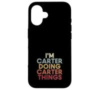 Carter Name Carter Personalized Name First Given Coque pour iPhone 16
