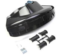 Carter protection/déflecteur débroussailleuse universel Pro Tecomec avec coupe fil intégré, grand modèle, Nylon