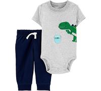 CARTER´S Ensemble 2 pièces body à manches courtes et pantalon de jogging dino ensemble bébé, gris/bleu